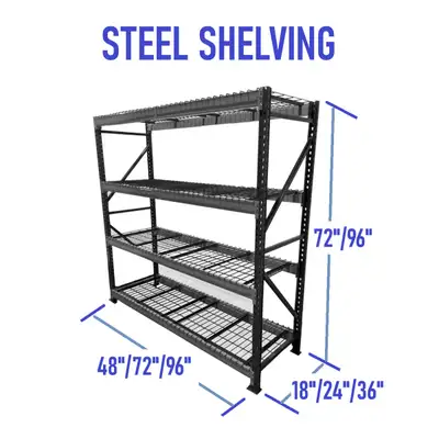 Steel Shelving, View more