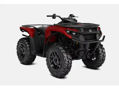 2027 CAN-AM OUTLANDER XT 700 ATV STOCK #A120788 50 HP ROTAX ACE ENGINE CVT TRANSMISSION SELECTABLE 2...