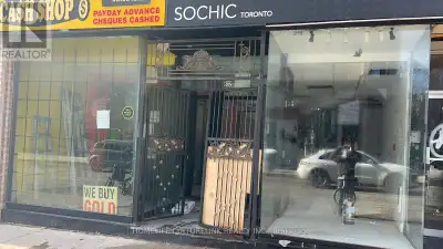 1017 sqft retail store on busy part of Yonge St. Just 1/2 block North of Wellesley. High pedestrian...