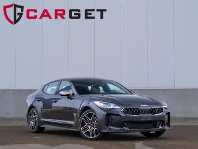 CARGET AUTOMOTIVE is thrilled to offer this 2022 Kia Stinger GT Elite, a high-performance sport seda...