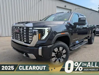 Get ready to power through your day with the 2025 GMC Sierra 3500HD Denali, now available in a strik...