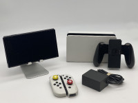 Nintendo Switch (OLED Model) White Joy-Con W/ Warranty- $329
