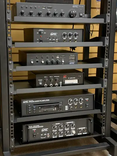Power Amplifiers, PA Amps, Mixers, Crossovers, Equalizers, DJ, View more