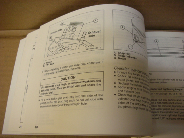 NOS 2003 Suzuki RM 65 Owners manual 99011-11a50-28b in Other in Stratford - Image 4