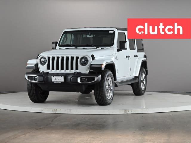 2020 Jeep Wrangler Unlimited Sahara 4WD w/ Apple CarPlay, Heated in Cars & Trucks in Ottawa - Image 2