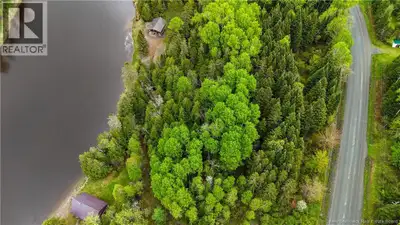 Escape to nature with this beautiful 1.2-acre waterfront lot on the Tobique River. With approximatel...