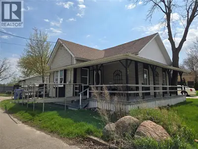3 bedroom home with excellent curb appeal, sizeable fenced in back yard and detached double garage....
