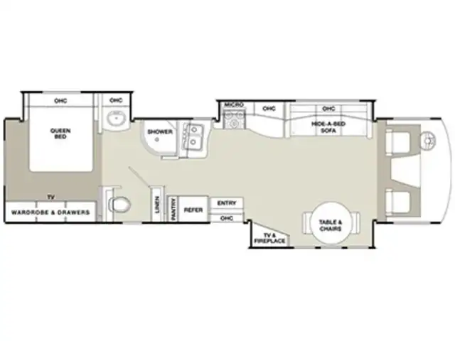 2015 Coachmen Encounter Classe A VR / RV FULL PAINT 3 Extensions in RVs & Motorhomes in Laval / North Shore - Image 4