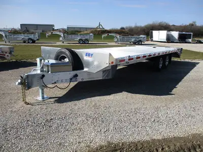 EBY Flat Bed Trailers 102in. x 18' starting at $20,010.00 or $400.16/month! Models Built To Order (s...