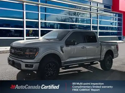 One Local Owner, Clean CarFax, Carbonized Gray Metallic 2025 Ford F-150 Tremor 4X4, 10-Speed Automat...