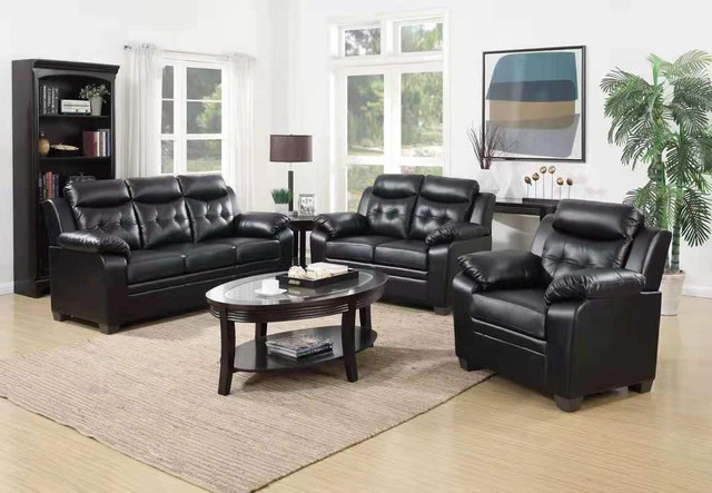 BRAND NEW BONDED LEATHER SOFA AND LOVESEAT in Couches & Futons in Oshawa / Durham Region