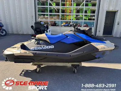 2 000$ DE RABAIS Sea-Doo Spark Trixx 1up avec système AUDIO DEMO avec seulement 15 heures, comme un...