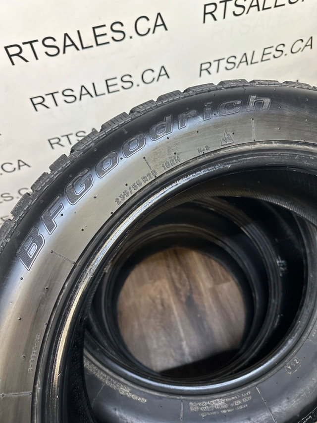 235/55/20 Bfgoodrich Winter Tires. (used) in Tires & Rims in Saskatoon - Image 2