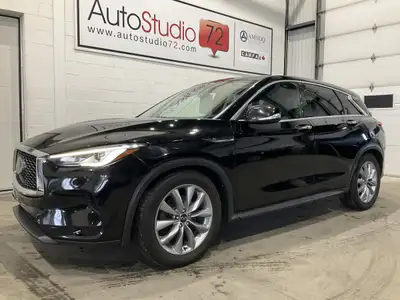 LInfiniti QX50 PURE AWD CUIR MAGS CAMERA RECUL A/C 2020 usagé proposé par AutoStudio 72 à Mirabel af...