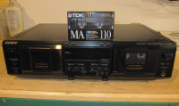 Tape deck cassette Sony vintage collection hi-fi