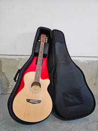 Casme Grand Concert Acoustic Guitar with Cutaway