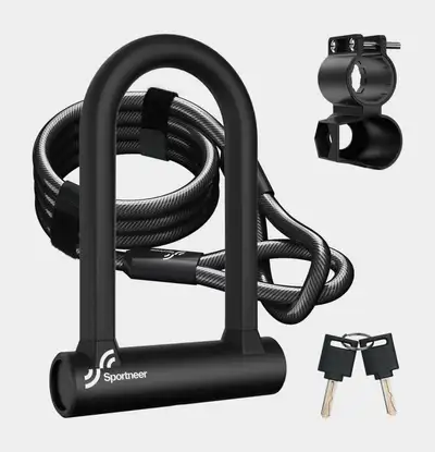 Anti-Theft Bike U-Lock - Clearance · Free Delivery, View more