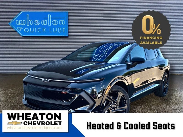2025 Chevrolet Equinox EV RS Leather|Heated & Cooled Seats|Sunro in Cars & Trucks in Red Deer