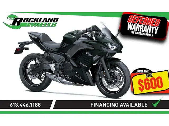 2025 Kawasaki NINJA 650 in Street, Cruisers & Choppers in Ottawa - Image 2