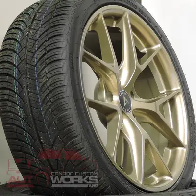 ARMED SNIPER BRONZE WHEELS! **pictures of the wheels are installed with DIFFERENT SIZE tires - wheel...