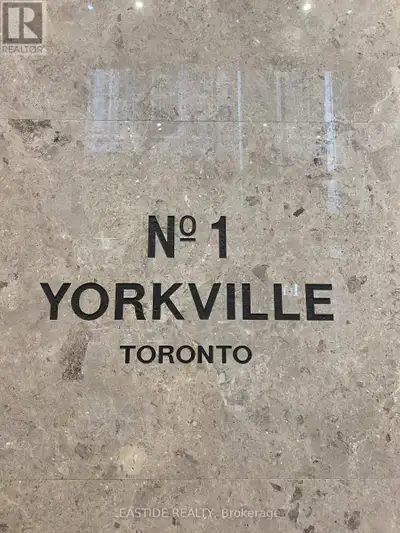 2811 - 1 YORKVILLE AVENUE Toronto (Annex), Ontario