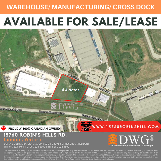 FOR SALE: Warehouse / Manufacturing / Cross Dock in Land for Sale in Oakville / Halton Region - Image 2