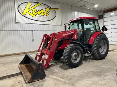 Welcome to Kent Farm Supplies Limited! 2017 MAHINDRA LOADER TRACTOR M105 XL-P Serial # : 105PJ00284...