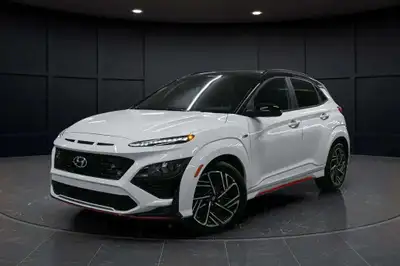Experience the thrill of the road with the 2022 Hyundai Kona N Line 1.6T AWD, now available at Holan...