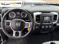 Presenting the stunning 2023 Ram 1500 Classic SLT 4x4 Crew Cab in an elegant White finish, paired wi... (image 9)