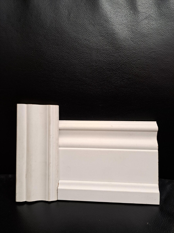 5 1/4" MDF Colonial Baseboard x12 for sale .80/ft in Windows, Doors & Trim in Hamilton - Image 3