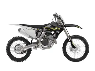 Argyll Motorsports 2026 Triumph TF 450-X Jet Black/Pure White Power to lead. Features may include: U...
