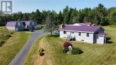 Welcome to 12 Norwood Road a 35.8-acre hobby farm in the heart of historic Gagetown! Perfect for hor...