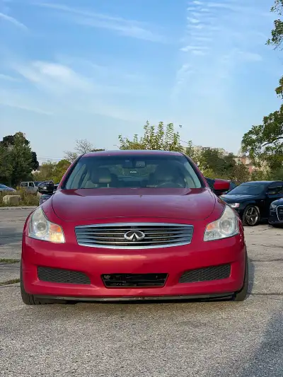 2009 Infiniti G37 Sedan 3.7L V6 Push to Start Heated Leather Seats Sunroof XXR Wheels N&P Platinum A...