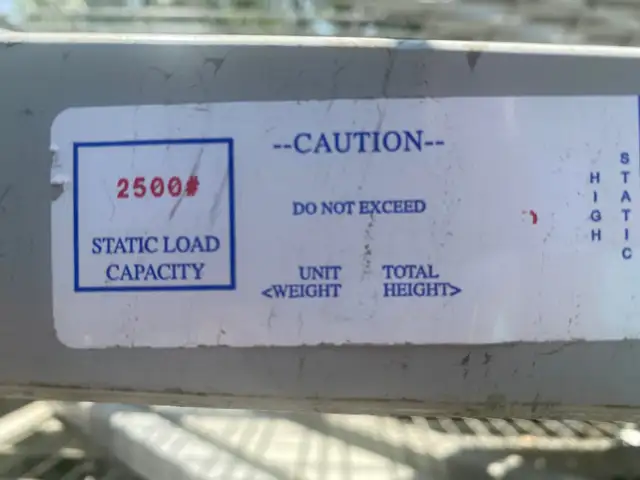 Used stacking steel crates  4’ x 4’ x 5’ tall - 2500 lb capacity in Other Business & Industrial in Mississauga / Peel Region - Image 5