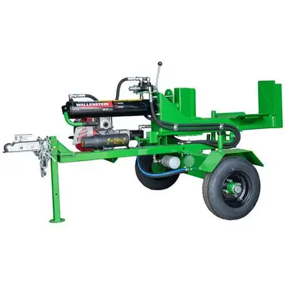 Iron Inventory Inc! Wallenstein Wood Splitter 20 ton splitting force 24" splitting opening List $368...
