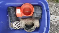 Assorted outdoor drain items - $20 for all