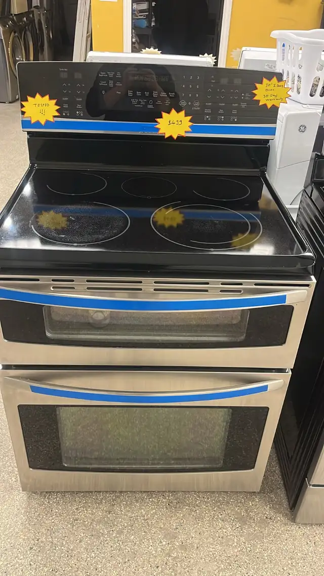Kenmore  30” Double Oven Convection Stove 30-Day Warranty in Stoves, Ovens & Ranges in Kitchener / Waterloo - Image 4