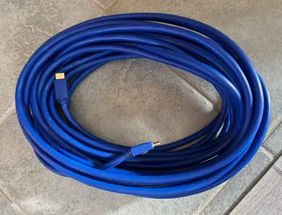 46' HDMI Cable, Blue, View more