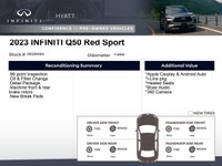 The 2023 INFINITI Q50 Red Sport 400 is the high-performance pinnacle of the Q50 sedan lineup. Unlike... (image 1)