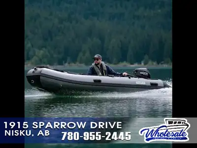 SWELLFISH FS JET 500 FOR SALE IN NISKU, AB 12 PERSON CAPACITY 65 HP MAX RIG 16.4FT ASSEMBLED LENGTH...