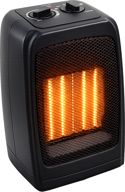 Portable Ceramic Portable Heater with Thermostat, View more