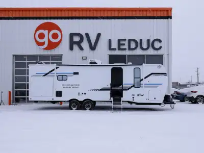 The 2026 Alpha Wolf 25RB by Forest River is a lightweight, couples-focused travel trailer designed f...