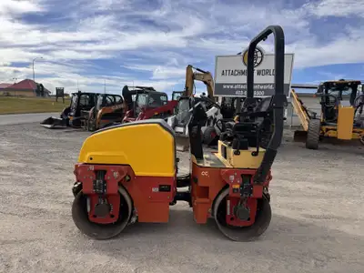 2013 Dynapac CC1200 Double Drum Roller - 2012 Hours - Open operator station - 47in. Drums - Kubota d...