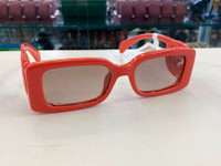 Gucci GG1325S Sunglasses Red w/Gradient Brown Lenses - NEW!