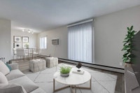 Amenities: Air Conditioning • Quiet Building • Keyless Entry Suite & Building: Spacious bachelor, on... (image 1)