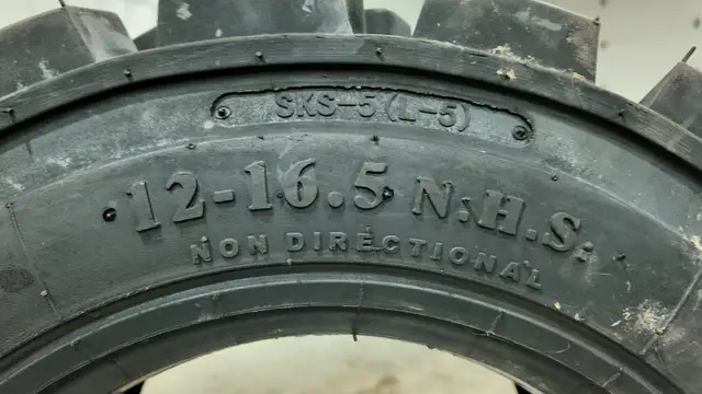 Brand New Skid Steer Tires – 12-16.5 – 14-Ply in Heavy Equipment in Winkler - Image 7