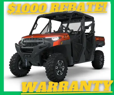 $1000 REBATE! PAYMENTS AS LOW AS $160 BI-WEEKLY! 2 YEARS WARRANTY! THE ULTIMATE 6-PERSON CREW VEHICL...