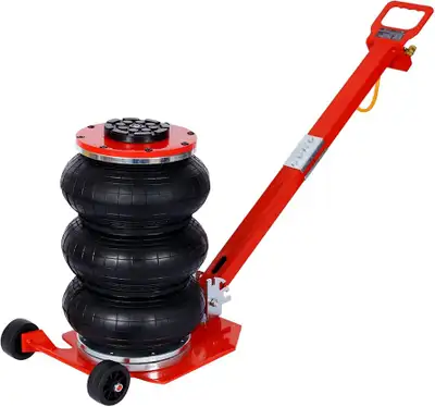 NEW 5 TON TRIPLE BAG CAR & TRUCK AIR JACK 10,000 LBS 924254 SALE $179.95 Labor-Saving Jack: The pneu...