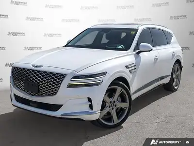 This Genesis GV80 has a strong Twin Turbo Premium Unleaded V-6 3.5 L/212 engine powering this Automa...