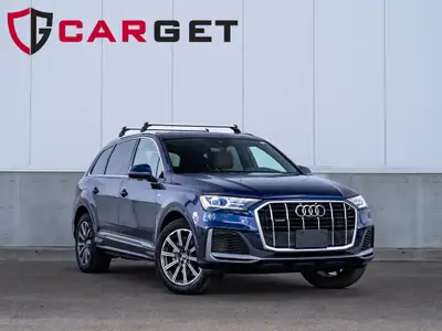 CARGET AUTOMOTIVE is thrilled to offer this 2021 Audi Q7 Progressiv, a refined three-row luxury SUV...